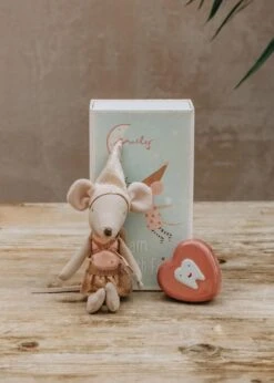 Maileg Tooth Fairy Mouse In Blue Box