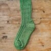 Traditional Socks In Light Green