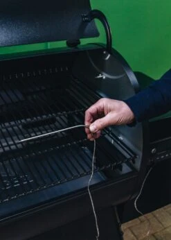 Traeger Ironwood 885 Wood Pellet Grill In Black With Pellet Sensor -Burford Garden Sale Traeger Ironwood 885 Wood Pellet Grill with Grill Sensor 20250211 IMG 0319