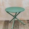 Tris Round Table In Sage Green