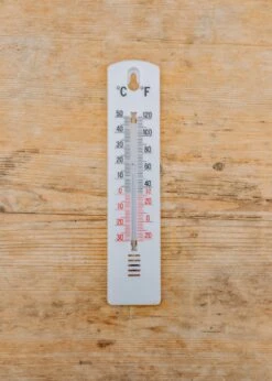 White Wall Thermometer