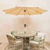 Willow Four Seater Round Dining Set