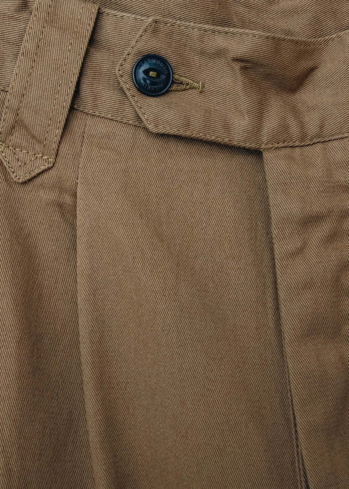 Work Trousers In Khaki 2 Work Trousers In Khaki - Image 2