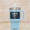 Yeti Rambler Straw Mug 35oz In Big Sky Blue