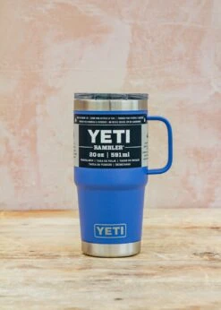 Yeti Rambler Travel Mug 20oz In Ultramarine Violet
